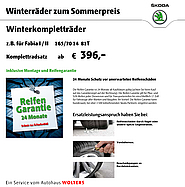 Winterreifen zum Sommerpreis